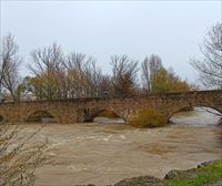 Vigilan el aumento los caudales de los ríos en Álava y Navarra