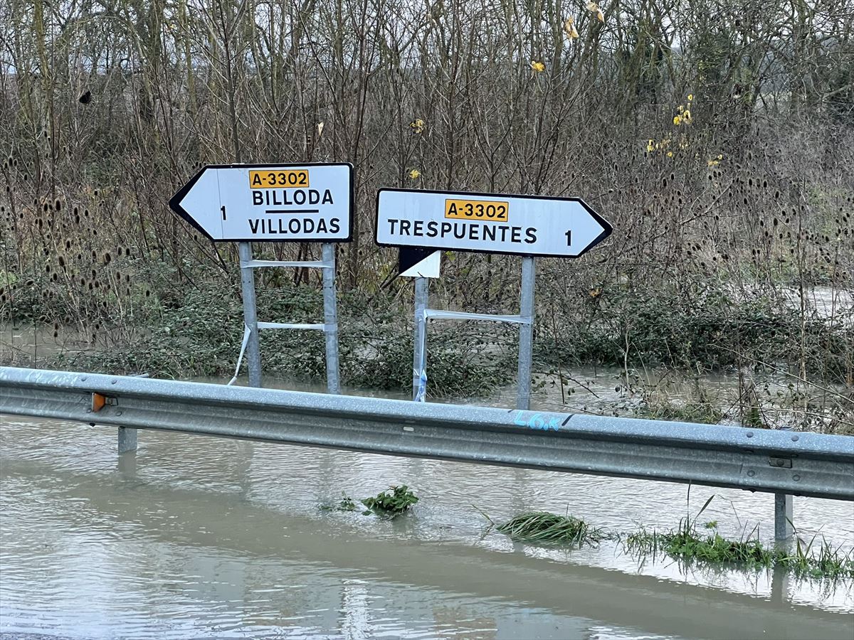 El Zadorra a su paso por Abetxuko (Vitoria-Gasteiz). 