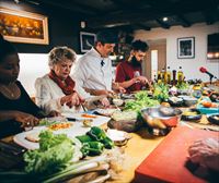 Taller de Mercado y Cocina Km0 en Hondarribia con Gastroteka Danontzat