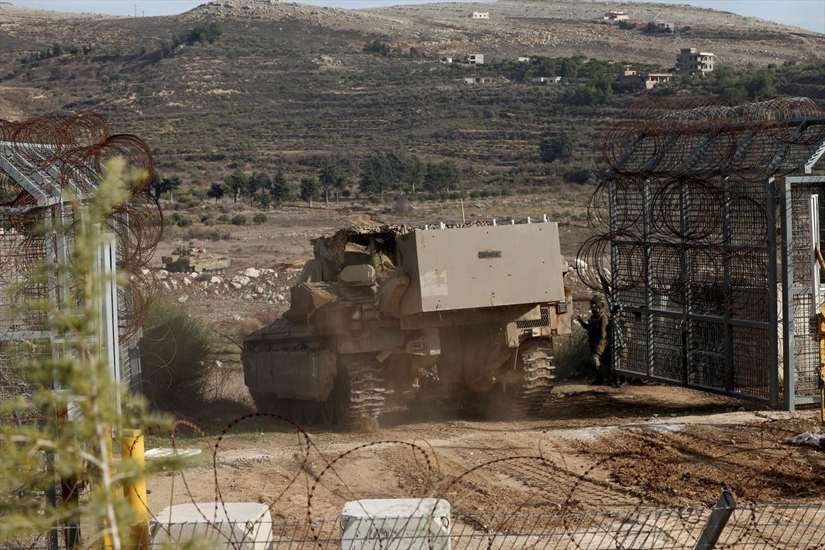 Israel refuerza su presencia en los Altos del Golán. Foto: EFE