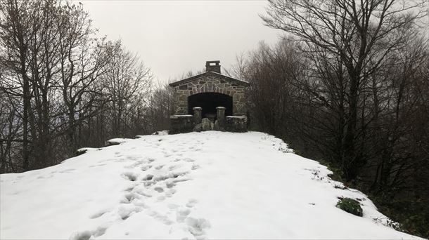 Elurra Korosti mendian (Gipuzkoa). Argazkia: Beñat Ayerbe