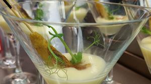 Vichyssoisse de espárrago blanco 