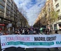 ELA reclama en las calles de Bilbao un cambio radical del sistema fiscal en la CAV