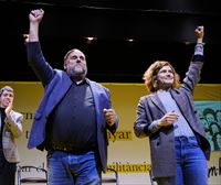 Junqueras retoma la presidencia de ERC tras imponerse a Godàs con el 52,2 % de los votos
