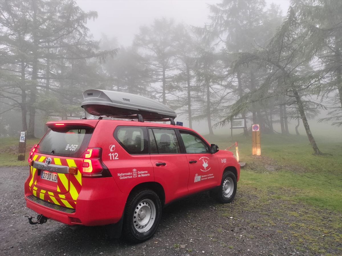 Rescate en un día de niebla. @bomberos_na