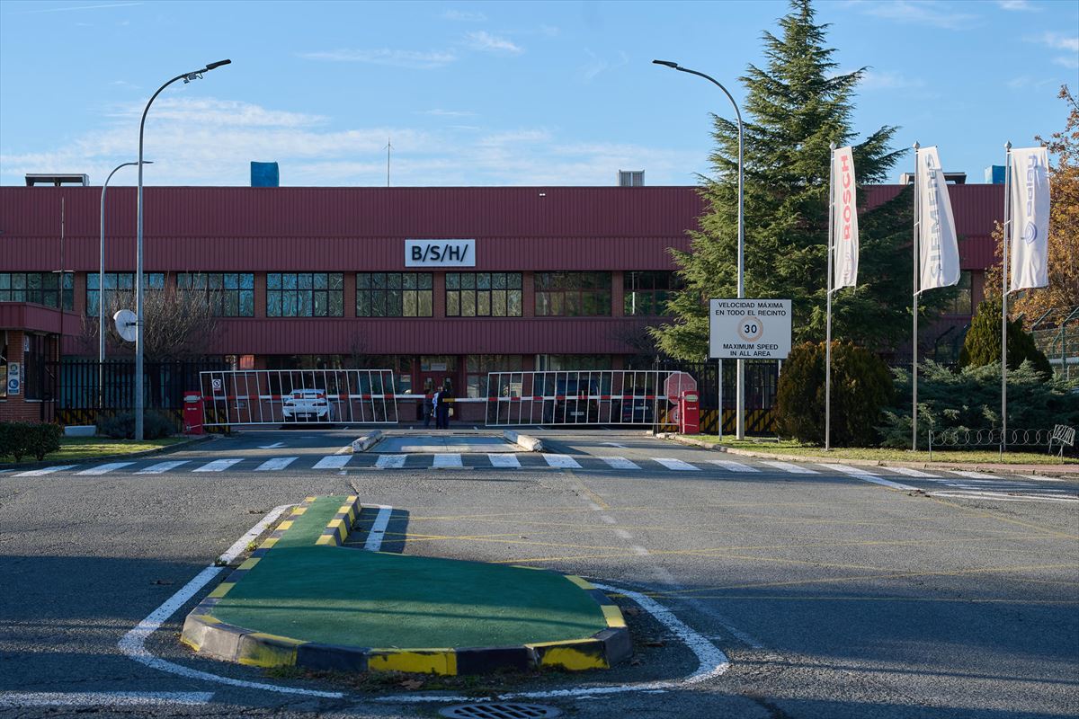 Planta de BSH en Esquíroz (Navarra). Foto: EFE