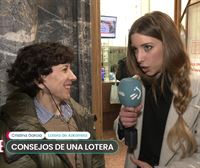 Cristina García, lotera: ''Lo mejor es ir a cobrar el premio todos juntos''