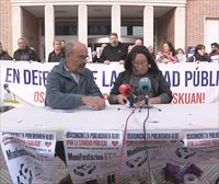 Las plataformas en defensa de la sanidad pública se manifestarán el 1 de febrero en las capitales de la CAV