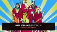 Gurutze Beitia y Mitxel Santamarina nos desean URTE BERRI OFF! FELIZ 2025