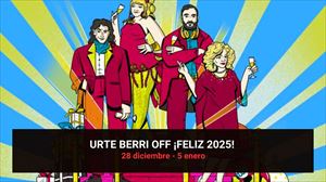 Gurutze Beitia y Mitxel Santamarina nos desean URTE BERRI OFF! FELIZ 2025