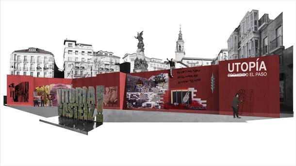 Diálogos de urbanismo: Eduardo Chillida y Nestor Basterretxea en Álava. Proyecto ganador de la Bienal Mugak