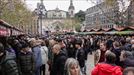 Miles de personas disfrutan de la feria de Santo Tomás en Bilbao