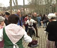 Miles de personas disfrutan de la feria de Santo Tomás en Bilbao