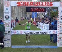 Maayouf y Kniya se imponen en el cross de Amurrio