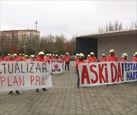 Bomberos de Vitoria incian cinco días de huelga para reclamar mejoras en sus condiciones y en la flota