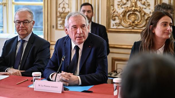 François Bayrou Frantziako lehen ministroa. Argazkia: EFE