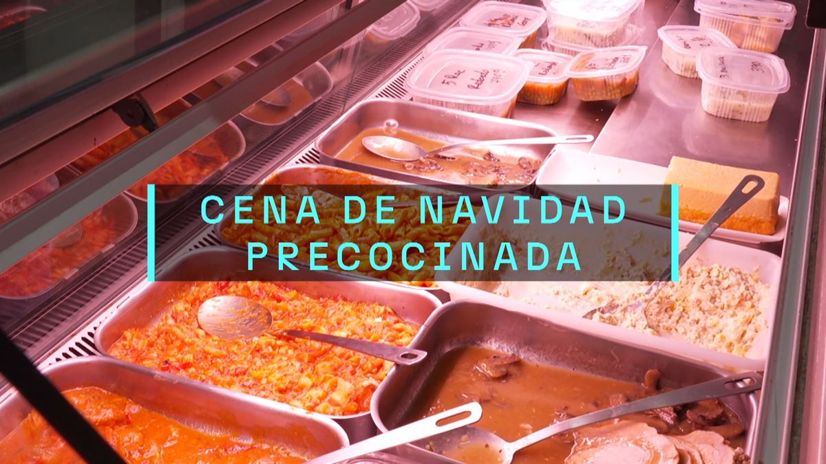 Comida precocinada. Imagen obtenida de un vídeo de EITB Media.