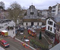 Un incendio en un hotel de Baiona obliga a evacuar a siete personas