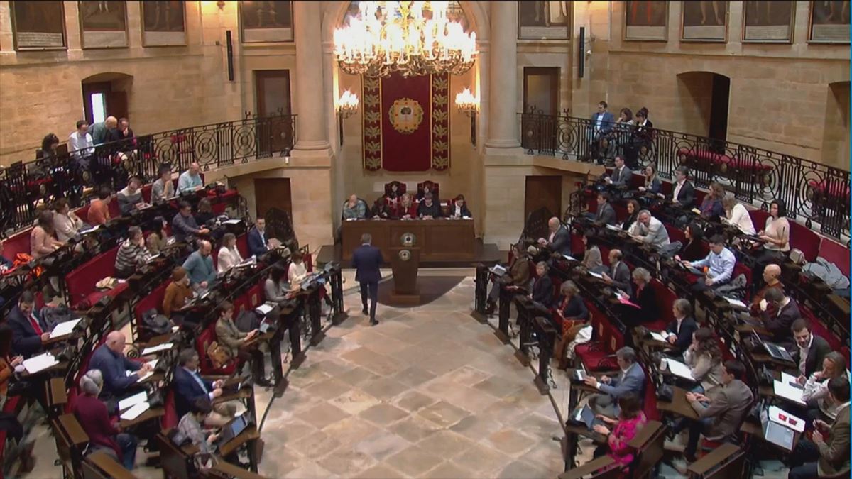 Juntas Generales de Bizkaia, hoy. 