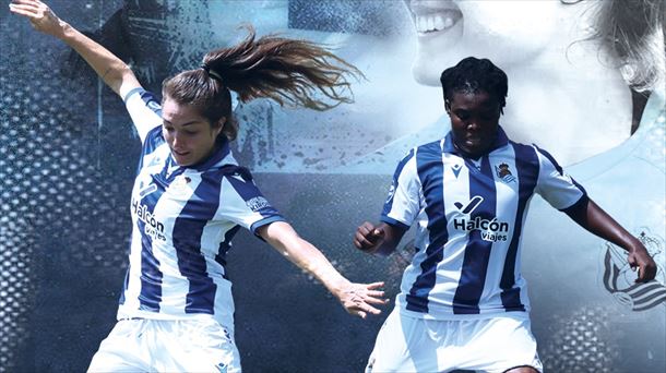 Nora Sarriegi y Jacqueline Owusu. Imagen: Real Sociedad