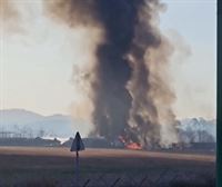 Se estrella un avión en Muan, Corea del Sur