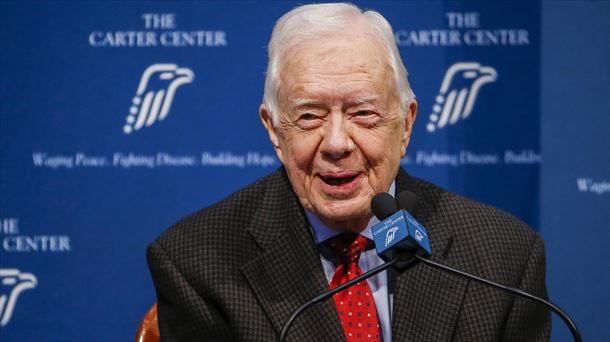 El expresidente Jimmy Carter en una imagen de archivo. Foto: EFE