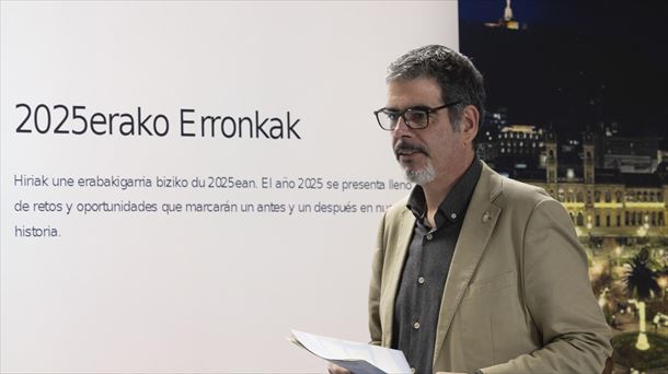 Eneko Goia, Donostiako alkatea. EITB.