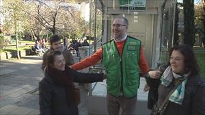 El Extra de Navidad de la ONCE deja cuatro millones en el barrio de Rekalde de Bilbao