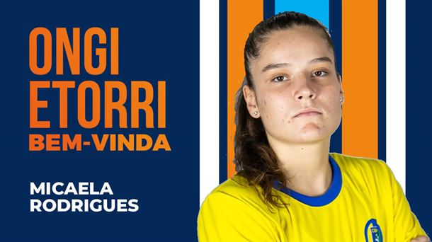 Micaela Rodrigues Brasilgo selezioan aritutakoa da. Argazkia: Bera Bera. 