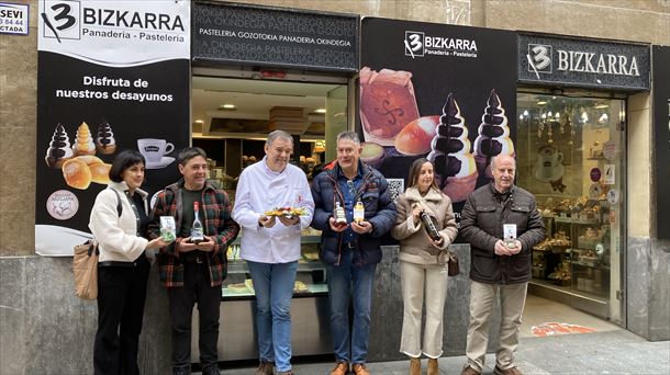 "Bizkarra" presenta sus trufas de txakoli, patxaran, sidra y licor Karpy