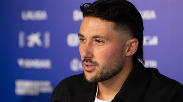 Facundo Garces, Alavesek fitxatu zuenean. Artxiboko argazkia: Deportivo Alaves