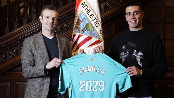 Jon Uriarte y Alex Padilla. Foto: Athletic