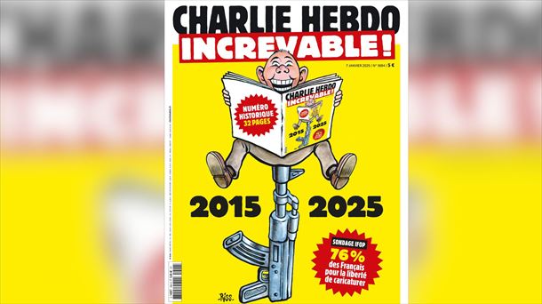 Charlie Hebdoren ale bereziaren azala.
