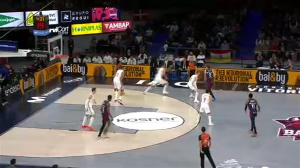 Escucha el post partido de la derrota de Baskonia ante el Real Madrid