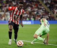 El Athletic no puede ante el FC Barcelona (0-2), y queda eliminado en la Supercopa