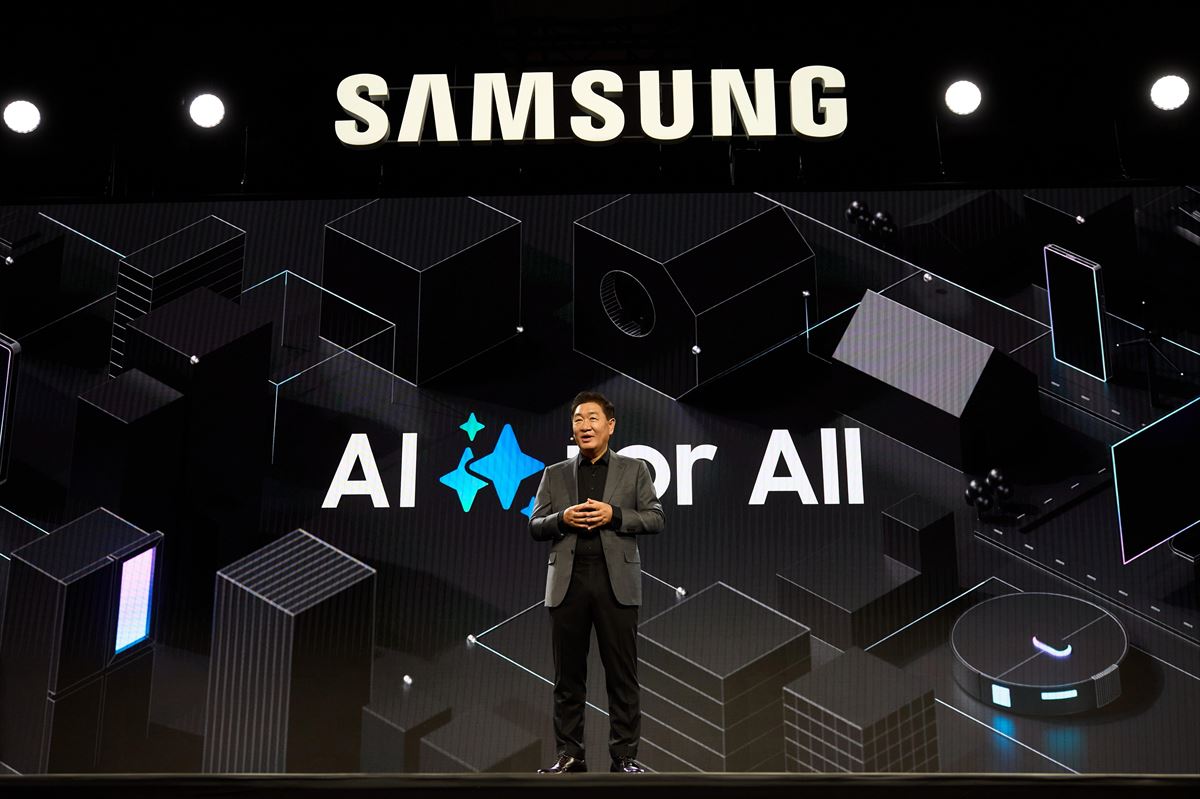 Presentación de Samsung en CES. 