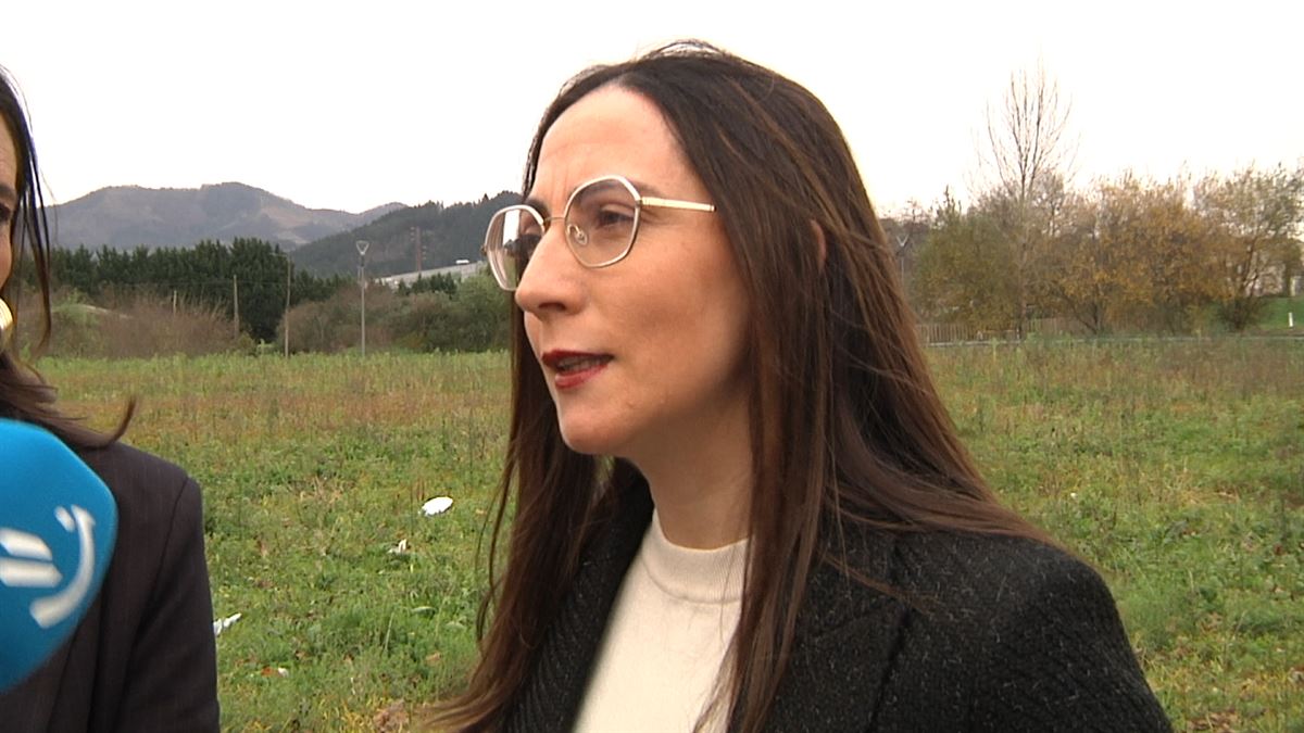 Begoña Pedrosa. Imagen obtenida de un vídeo de EITB Media.