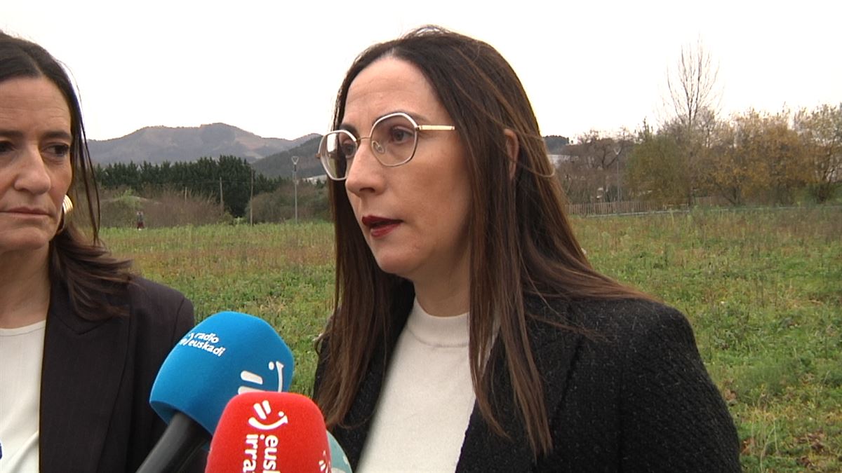 Begoña Pedrosa. EITB Mediaren bideo batetik ateratako irudia.