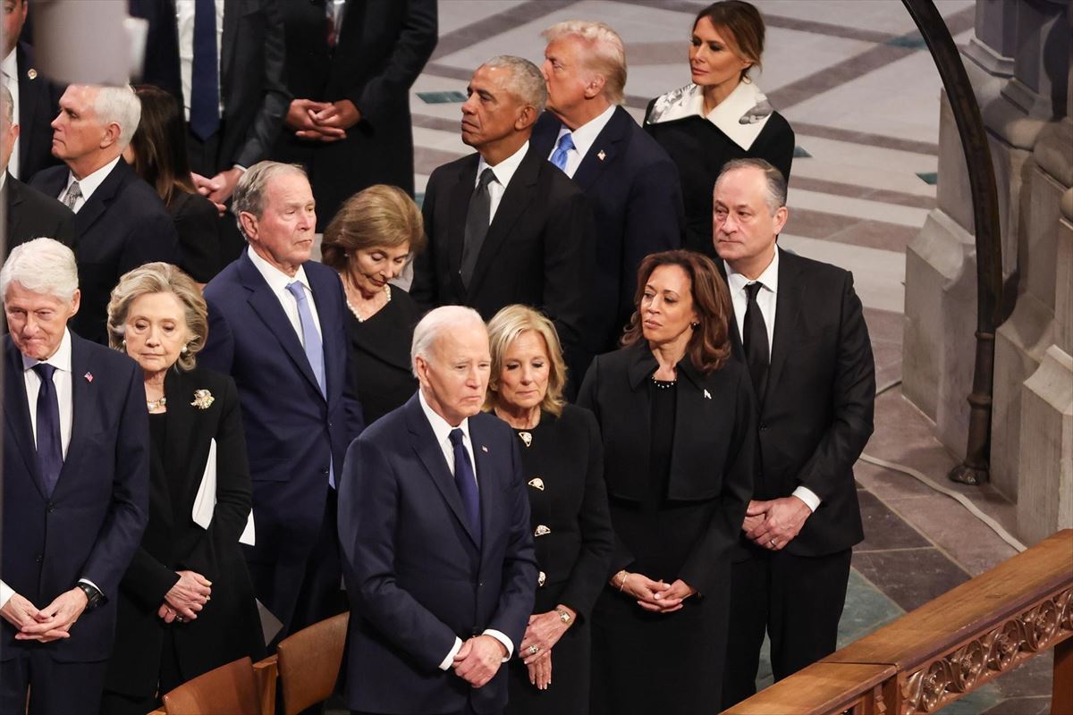 Funeral de Jimmy Carter. Foto: EFE.