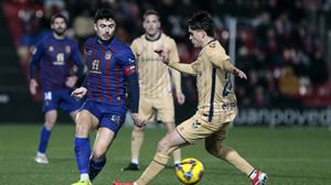 Victoria del Eibar ante el Eldense tras remontar el partido (1-3)
