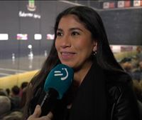 Tania Mayorga, puntista mexicana que juega a cesta punta en Euskal Herria