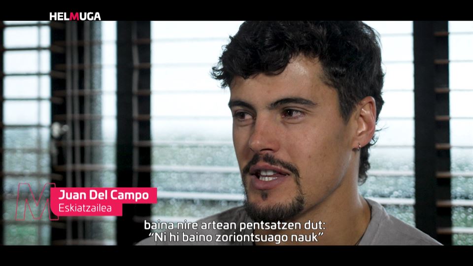 Vídeo El esquiador Juan Del Campo será el protagonista del programa