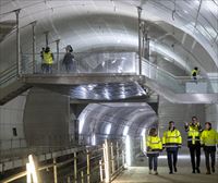 Las obras del Topo de Donostia avanzan con la conclusión del montaje de vía en la estación de Bentaberri