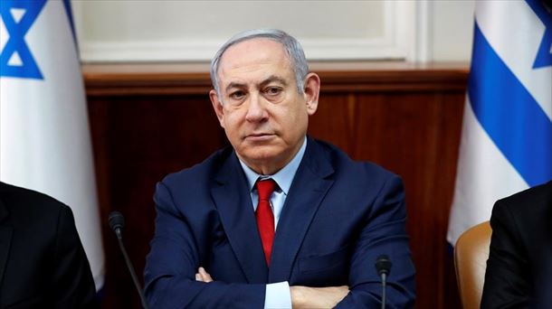 Benjamin Netanyahu artxiboko irudi batean. Argazkia: EFE