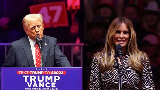 Trump eta Melania azken agerraldi batean