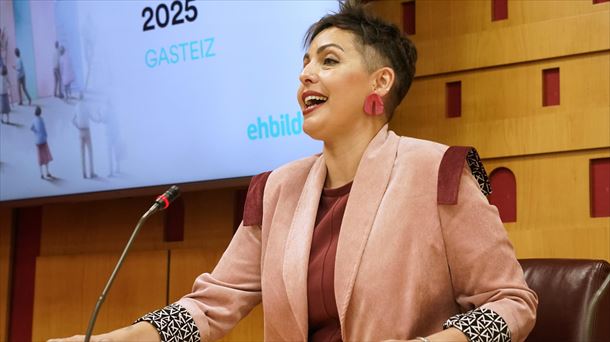 Rocio Vitero EH Bilduk Gasteizko Udalean duen bozeramailea
