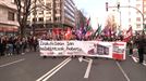 Manifestazio jendetsua Bilbon, Hezkuntzako grebaren lehen egunean