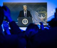 Trump en Davos: Fabriquen en Estados Unidos o paguen aranceles