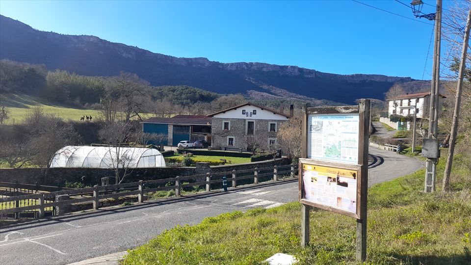 El punto de partida es desde la localida