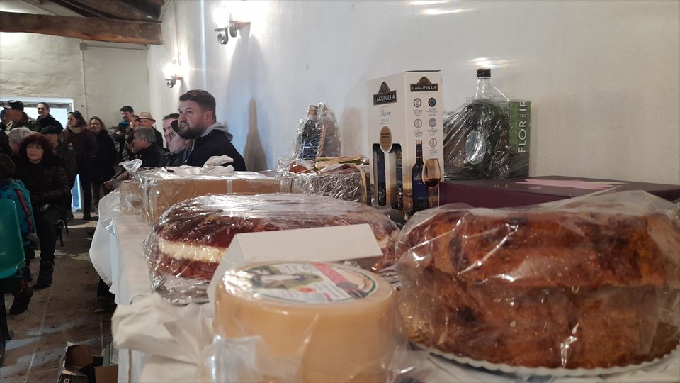 Productos bendicidos antes de la puja